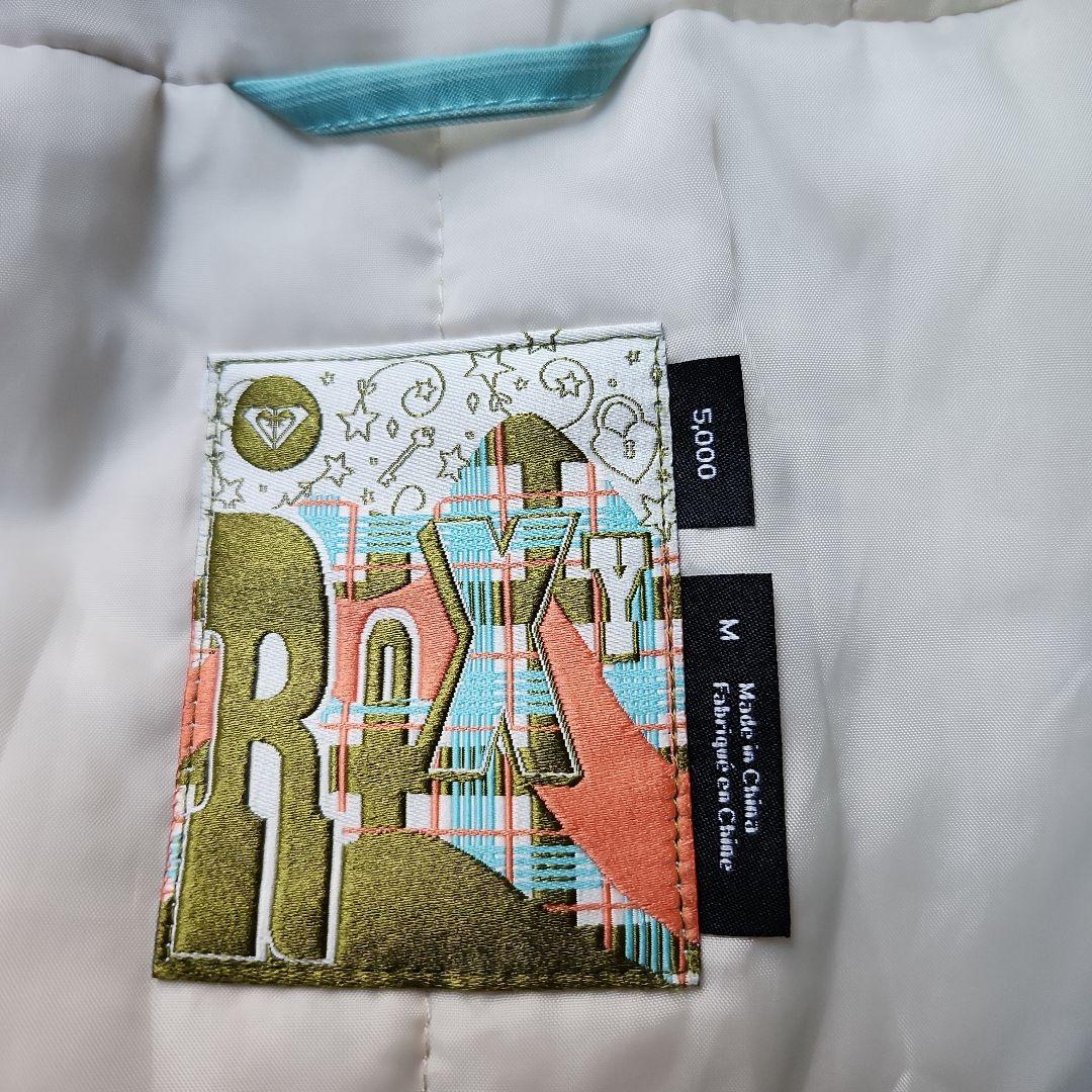 美品★【ROXY】 スノーウェア　 ジャケット　ブルーチェック　M