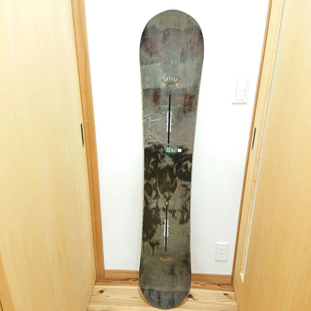 BURTON最上位ANTLERバートン・アントラーカスタムを軽量化スノーボード板