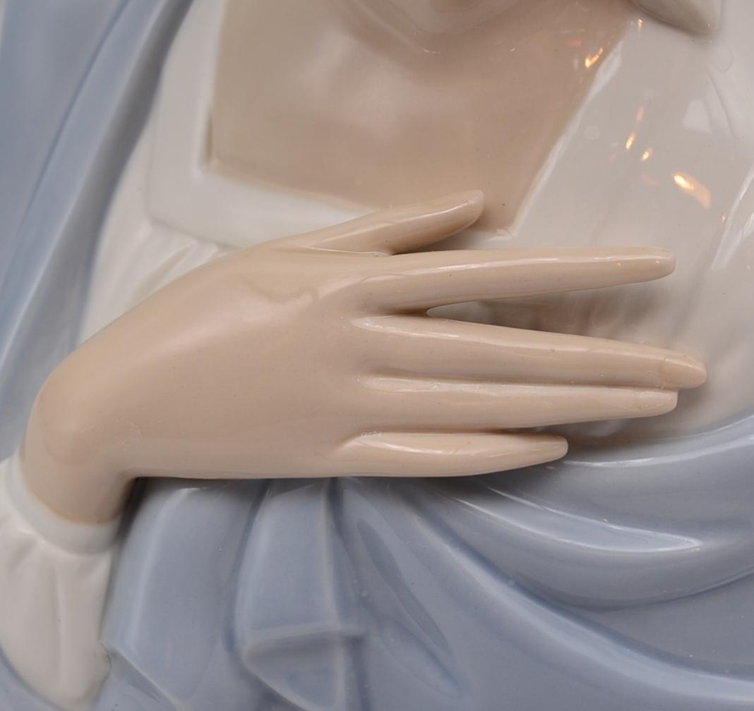 聖母マリア ＃4649 ☆リヤドロ スペイン ポーセリン ヴィンテージ