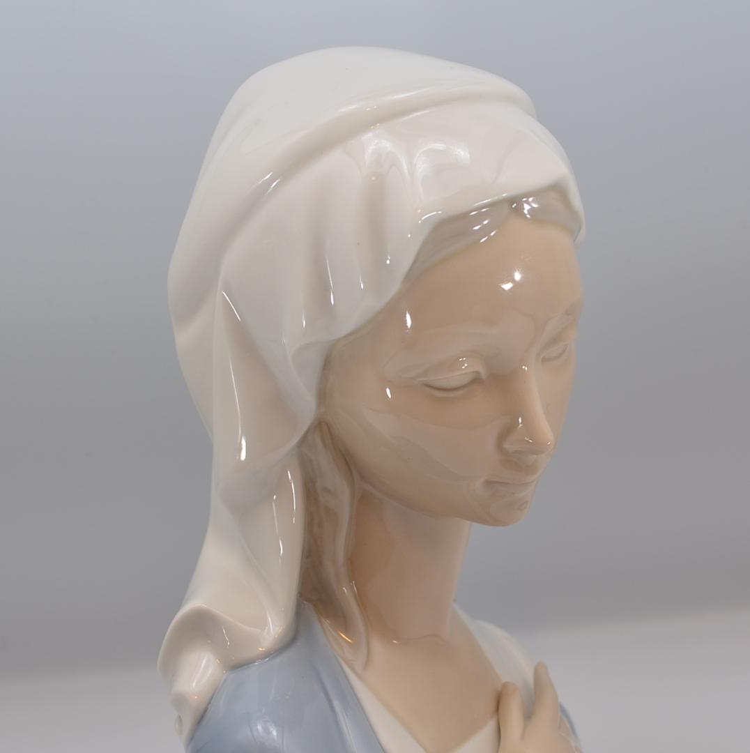 聖母マリア ＃4649 ☆リヤドロ スペイン ポーセリン ヴィンテージ