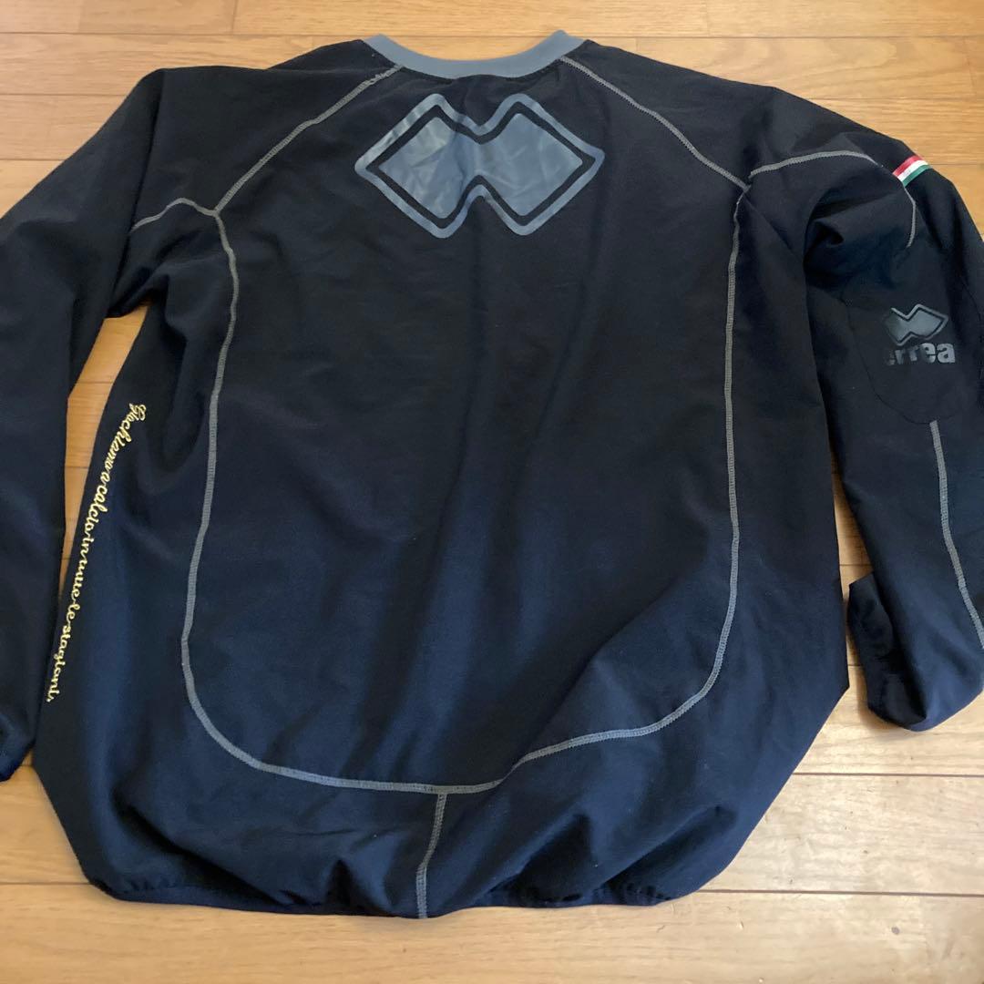 サッカーウェア　errea イタリア　L パルマ　胸プリントヒビ割れ