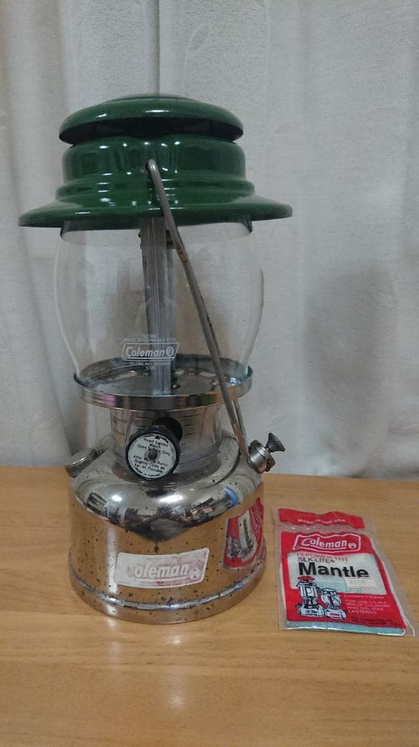 おまけ付き【稀少】コールマン635 ビンテージランタン 燃焼良好 76年1