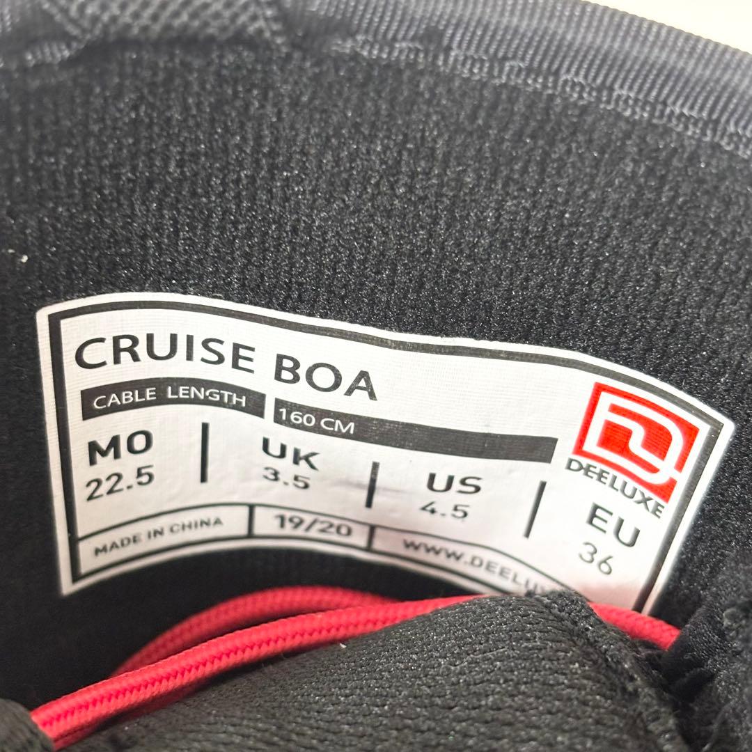 ほぼ新品　DEELUXE スノボー　ブーツ レディース　22.5cm