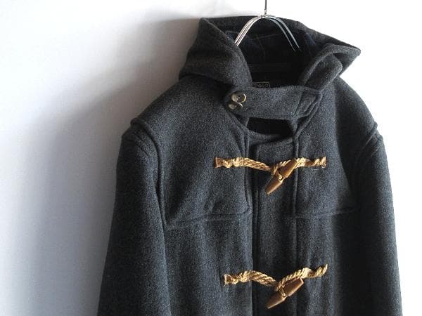 希少 USA製 ビンテージ ラルフローレン ウールメルトン ダッフルコート