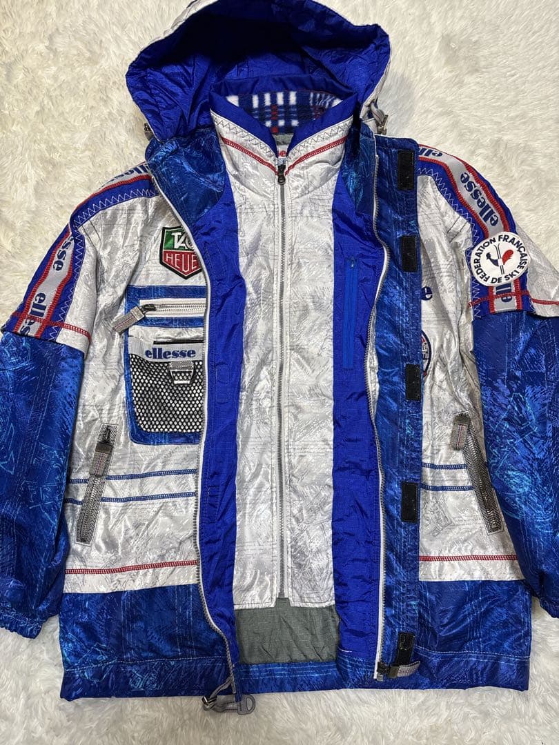 【激レア】ellesse フランス代表 ココリコ スキーウェア　セットアップ