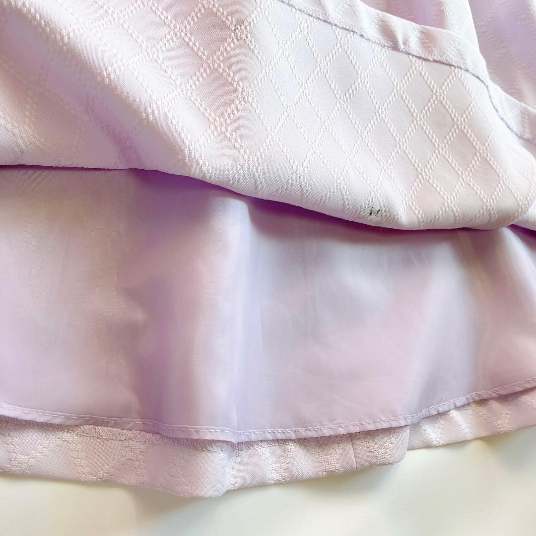 ラベンダー×ネイビー セレモニー 入学 卒園 発表会 フォーマル