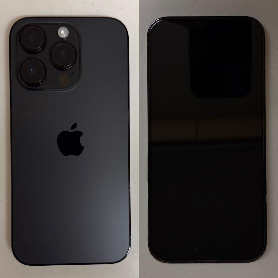 良品 Apple iPhone 14 Pro 256GB スペースブラック 本体