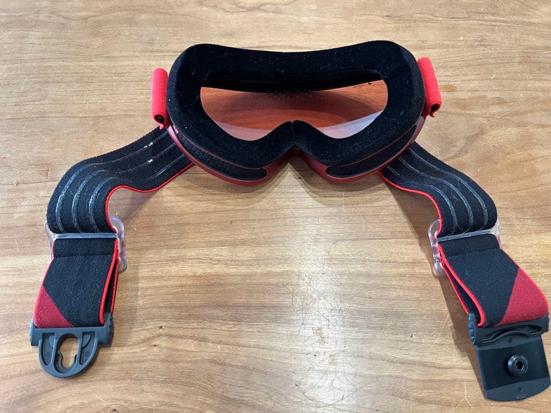 スワンズ　スノーゴーグル 赤