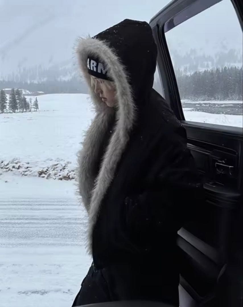 即日発送】短丈 ファージャケット fur jacket opium y2k - メルカリ