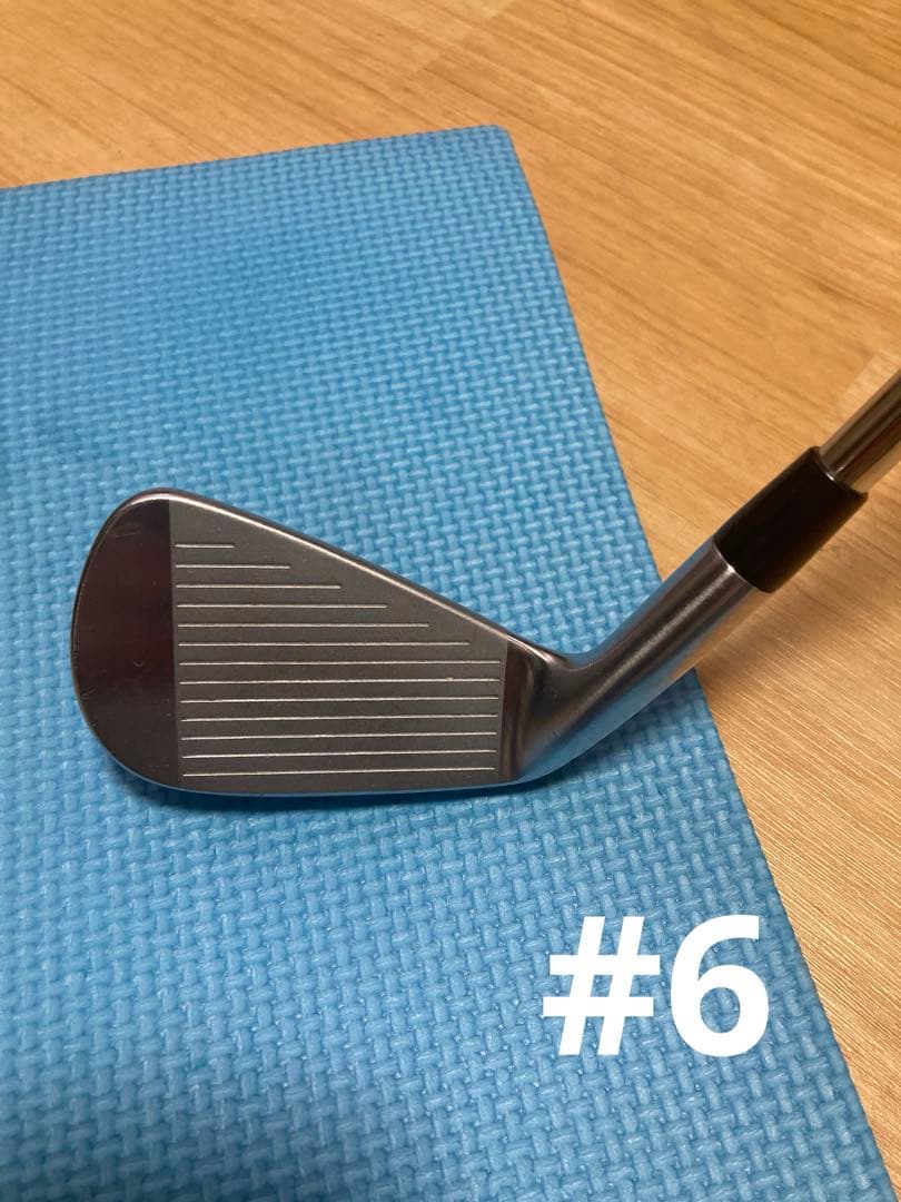 BRIDGESTONE 222CB+ アイアンセット　6本　スチールシャフト