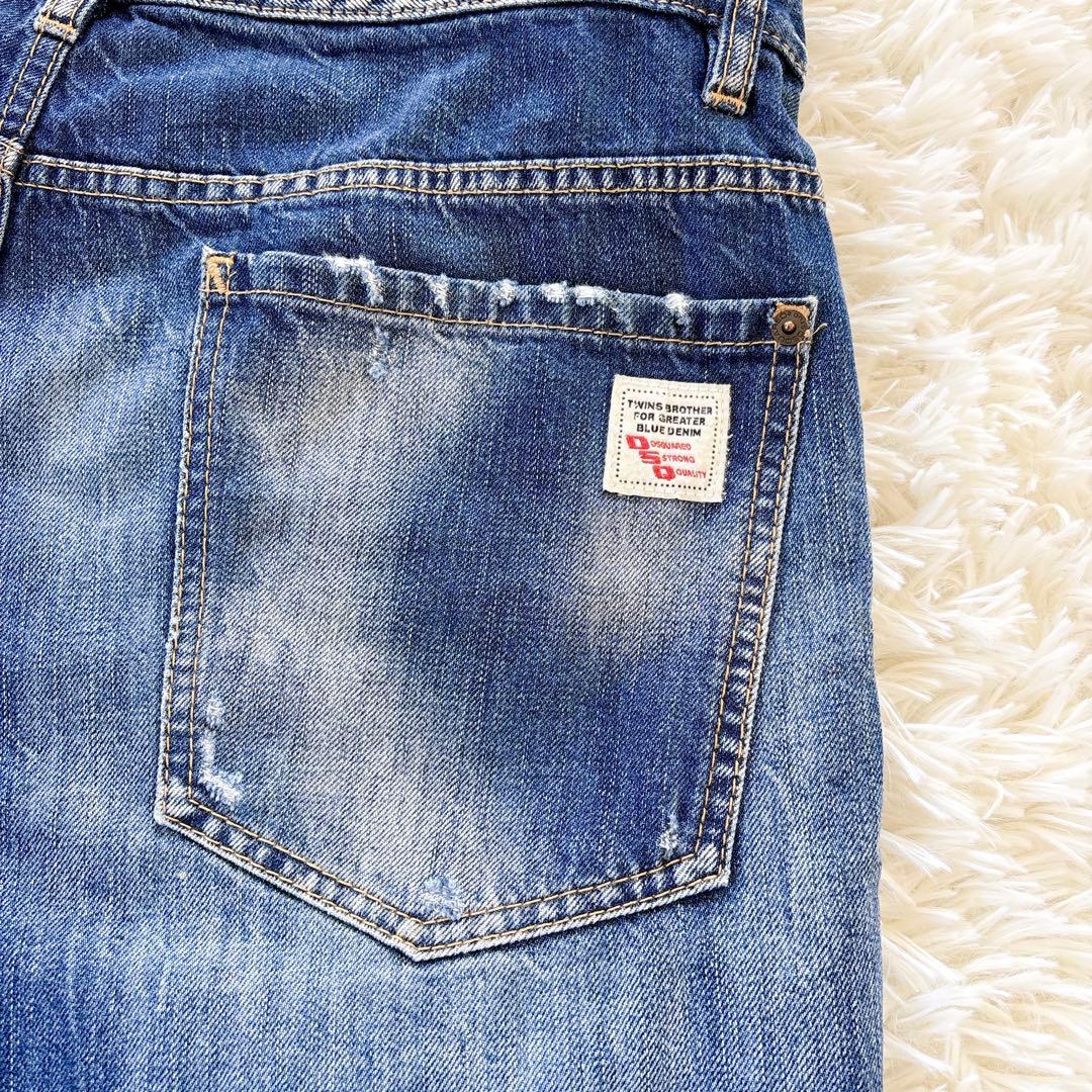 ディースクエアード デニム　ジーンズ　ジーパン　メンズ　XL 美品　48