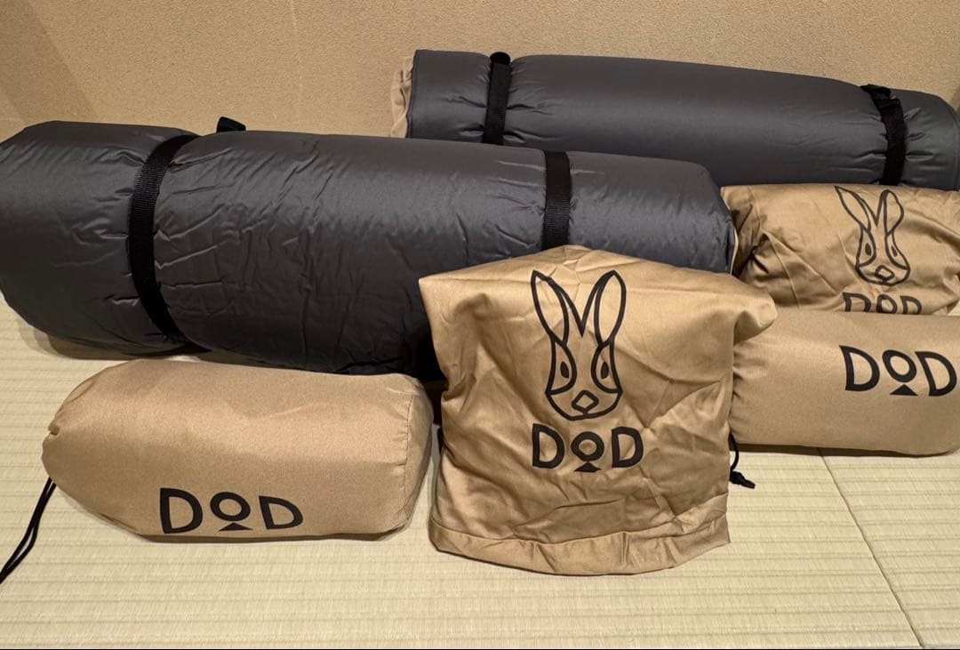 ジ*ノ様 DOD ソトネノキワミ　インフレータブルマットセット(S×2)