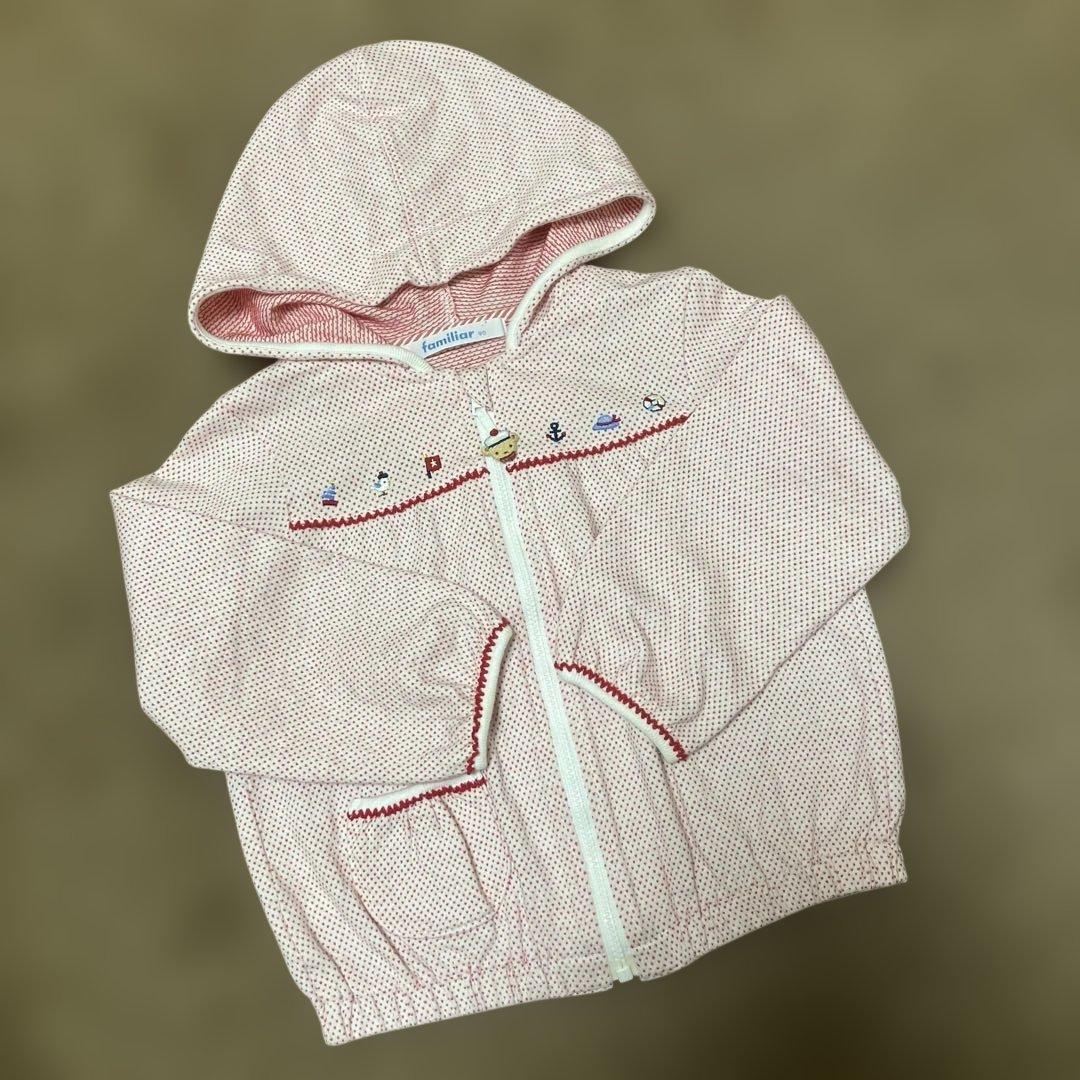 美品 ファミリア アウター 90サイズ ブルゾン - メルカリ