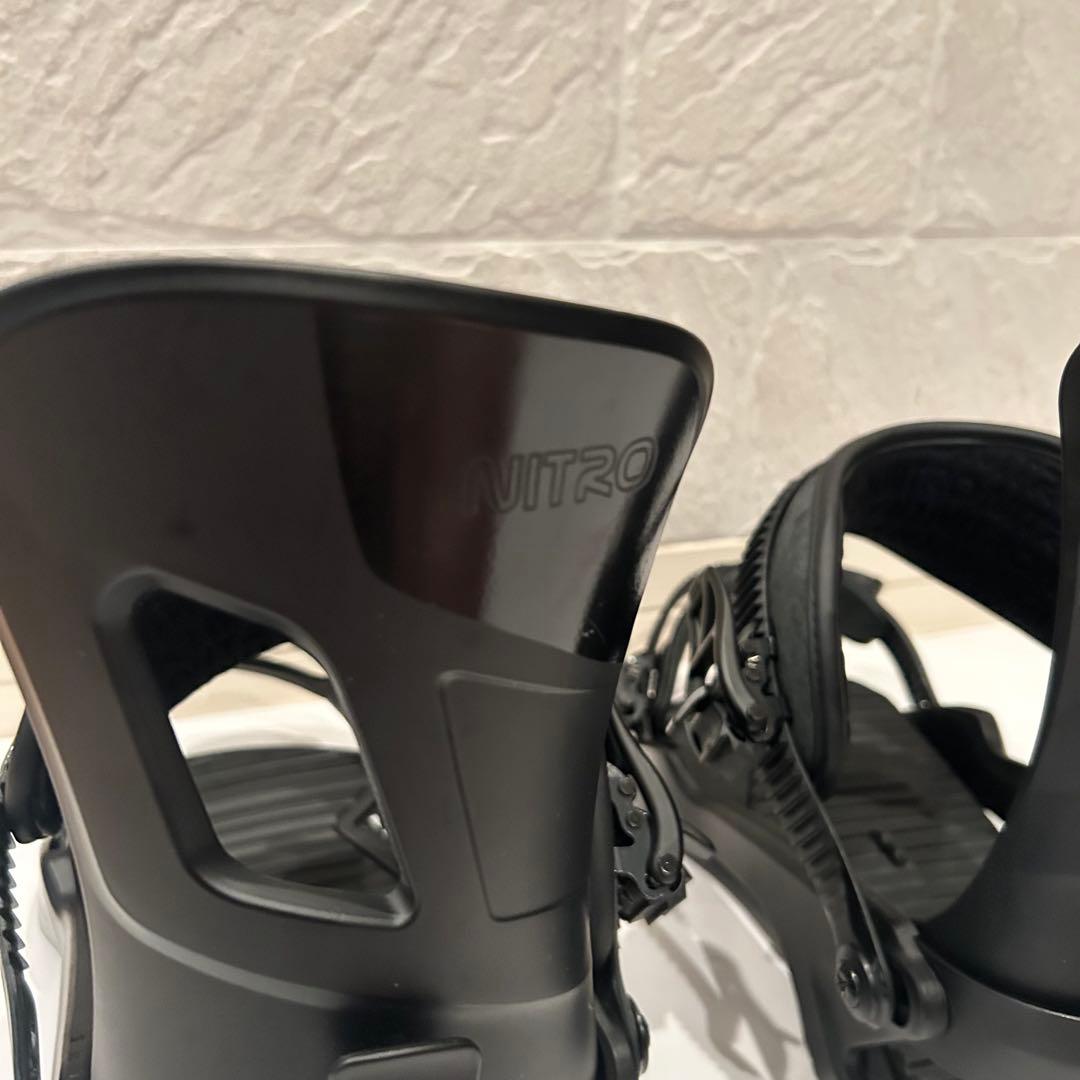 【未使用級】 NITRO ランブラー ビンディング Mサイズ 23-24 黒