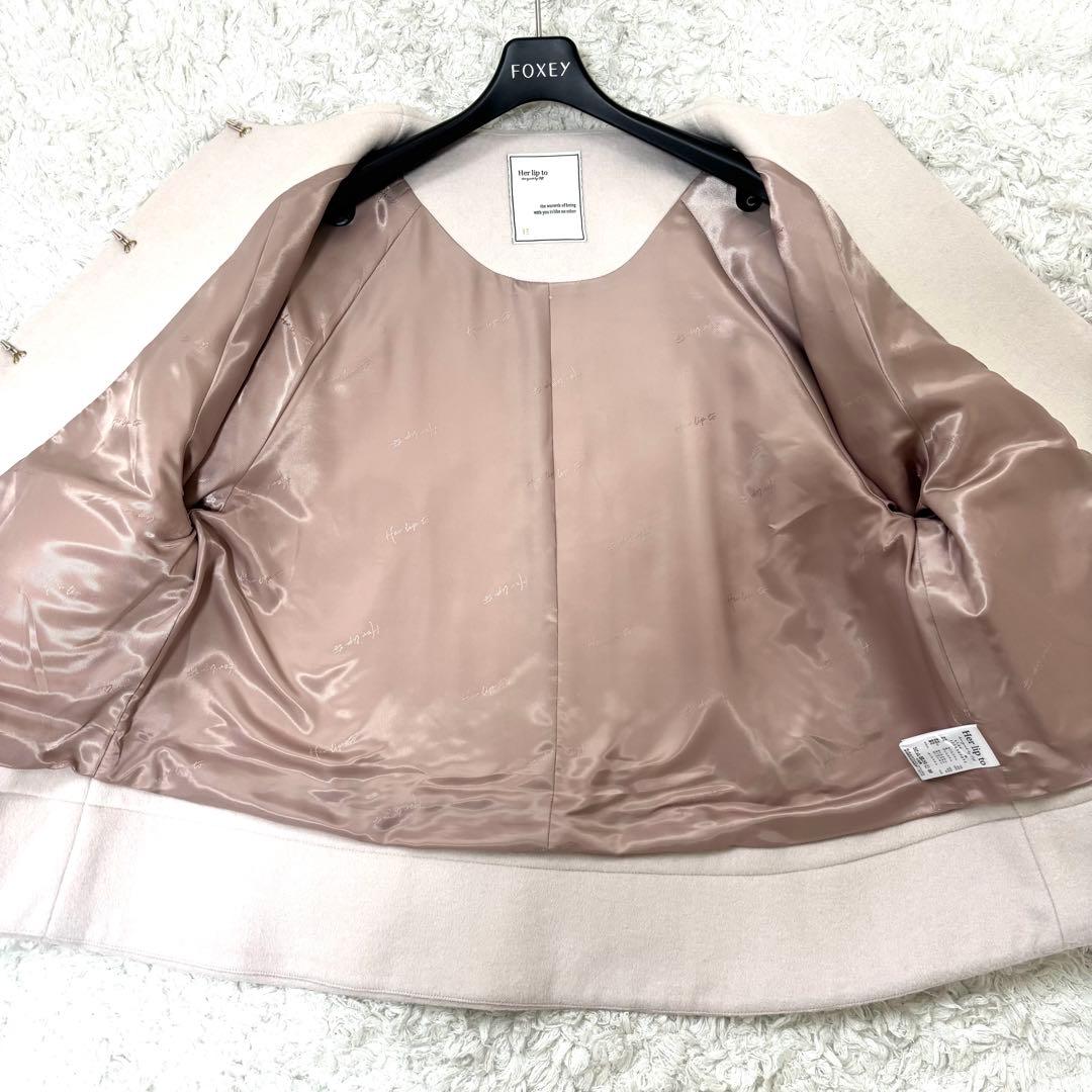 極美品✨Herlipto Faux Fur Tippet Coat M コート