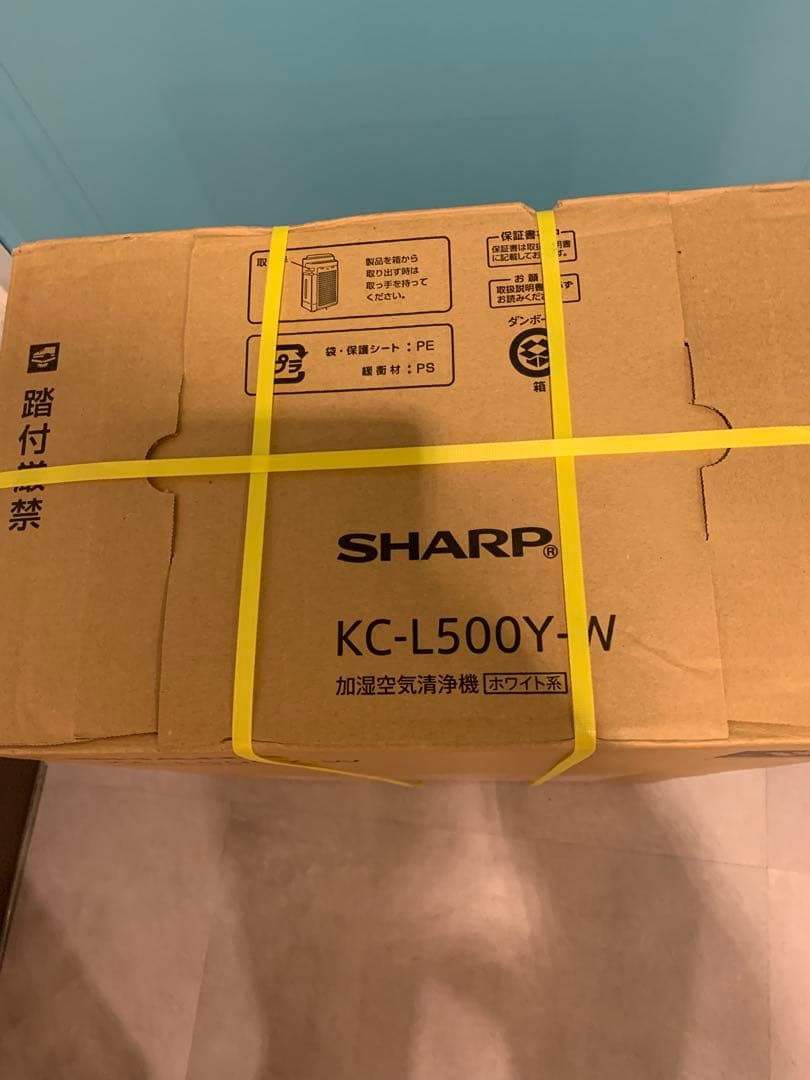 SHARP KC-L500Y-W 空気清浄機