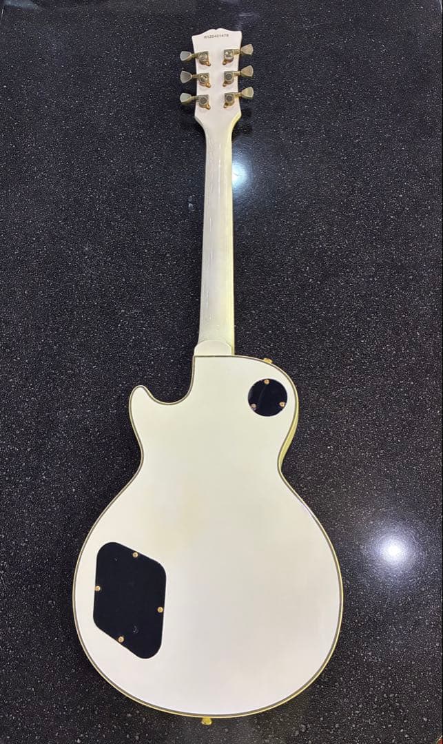訳あり商品 ブリッツ レスポールスタイル エレキギター ホワイト