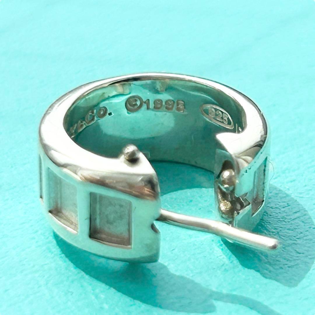 【美品】オールドティファニー アトラス フープ 片耳 ピアス シルバー925