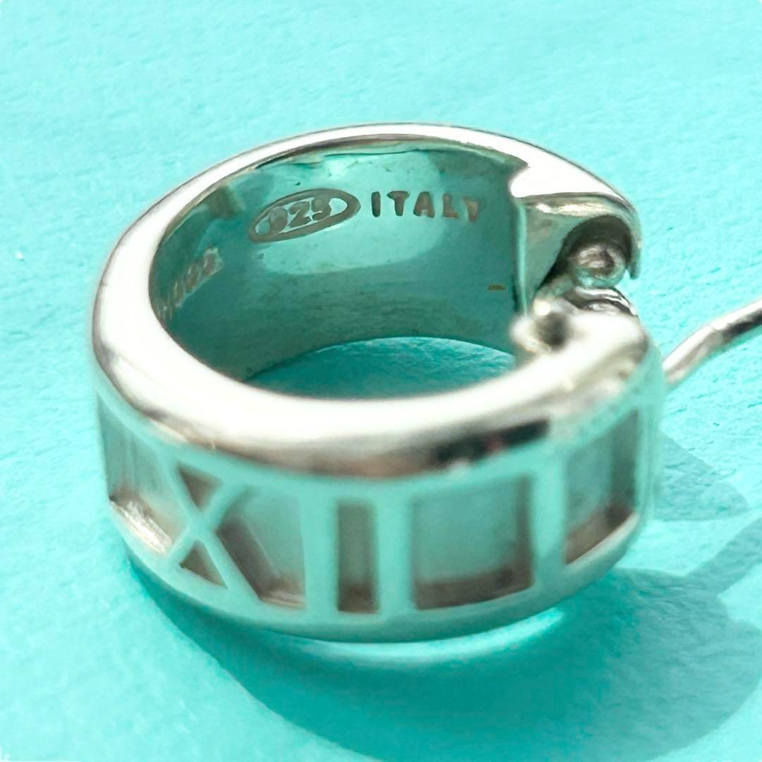 【美品】オールドティファニー アトラス フープ 片耳 ピアス シルバー925