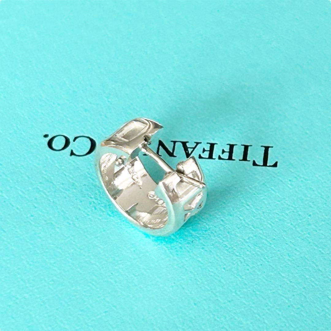 【美品】オールドティファニー アトラス フープ 片耳 ピアス シルバー925