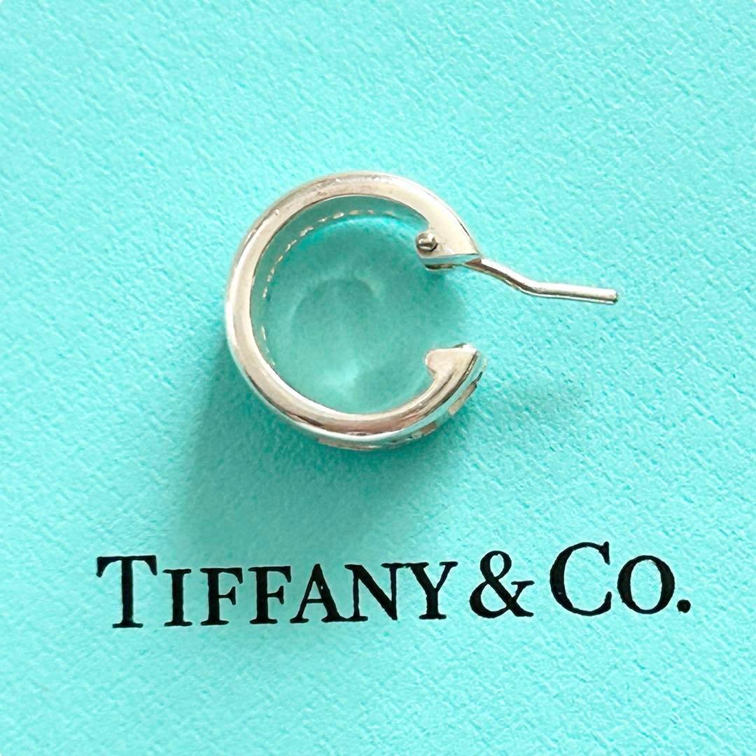 【美品】オールドティファニー アトラス フープ 片耳 ピアス シルバー925