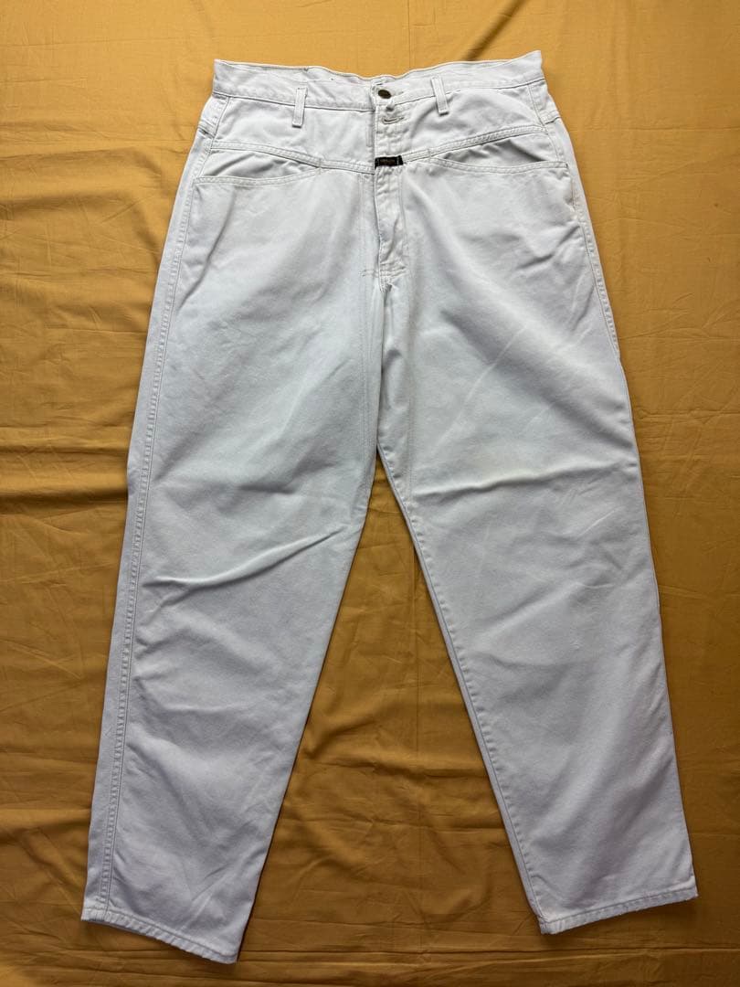 マリテフランソワジルボー デニム ホワイト 生成り W34 hiphop