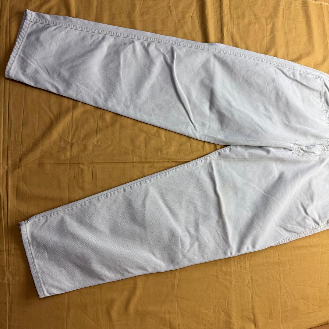 マリテフランソワジルボー デニム ホワイト 生成り W34 hiphop