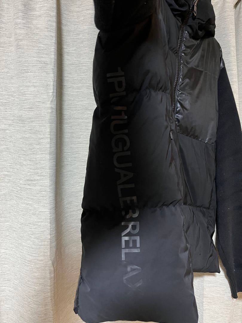 1PIU1UGUALE3 ダウンジャケット XL ニット切替