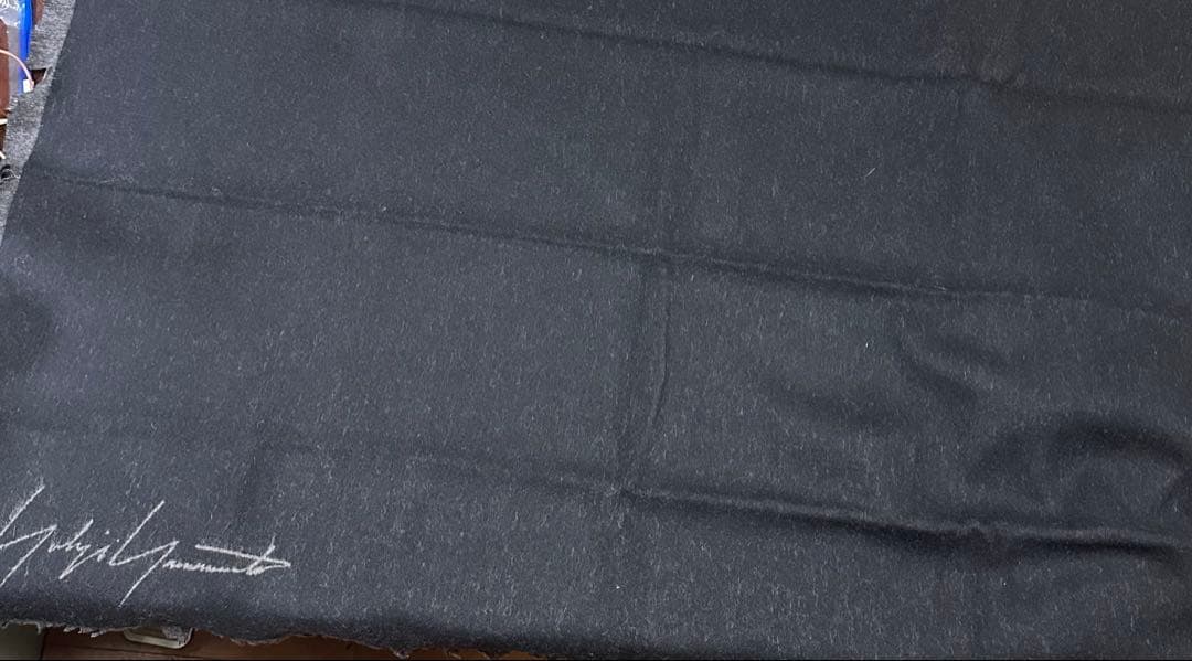 yohji yamamoto ウールブランケット　25-26 aw