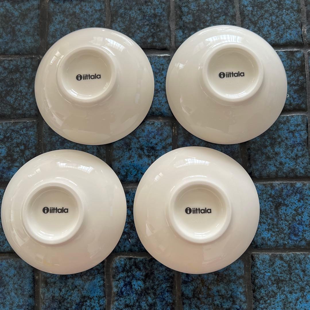 【希少】【未使用】ittala Taika スモールプレート 9.5cm 4枚組