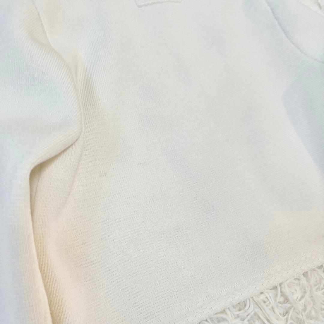 メゾピアノ 花柄刺繍ワンピース 120cm ニットボレロ Mドレスセット