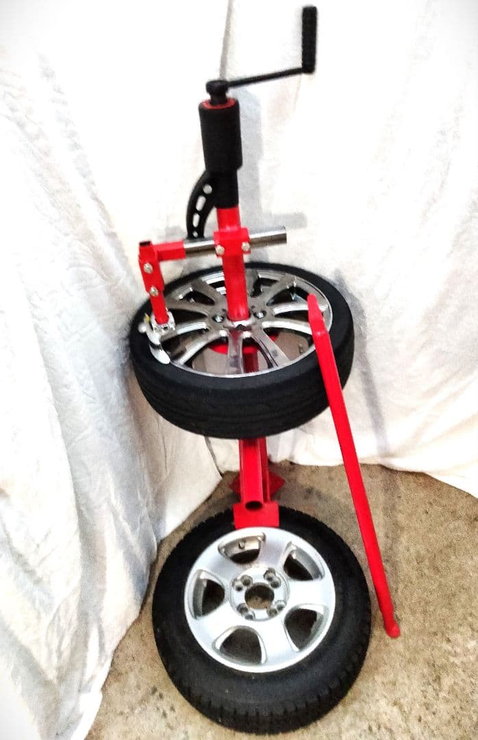 新型タイヤチェンジャー本体＋ギアレンチ仕様フルセット！返金保証有り