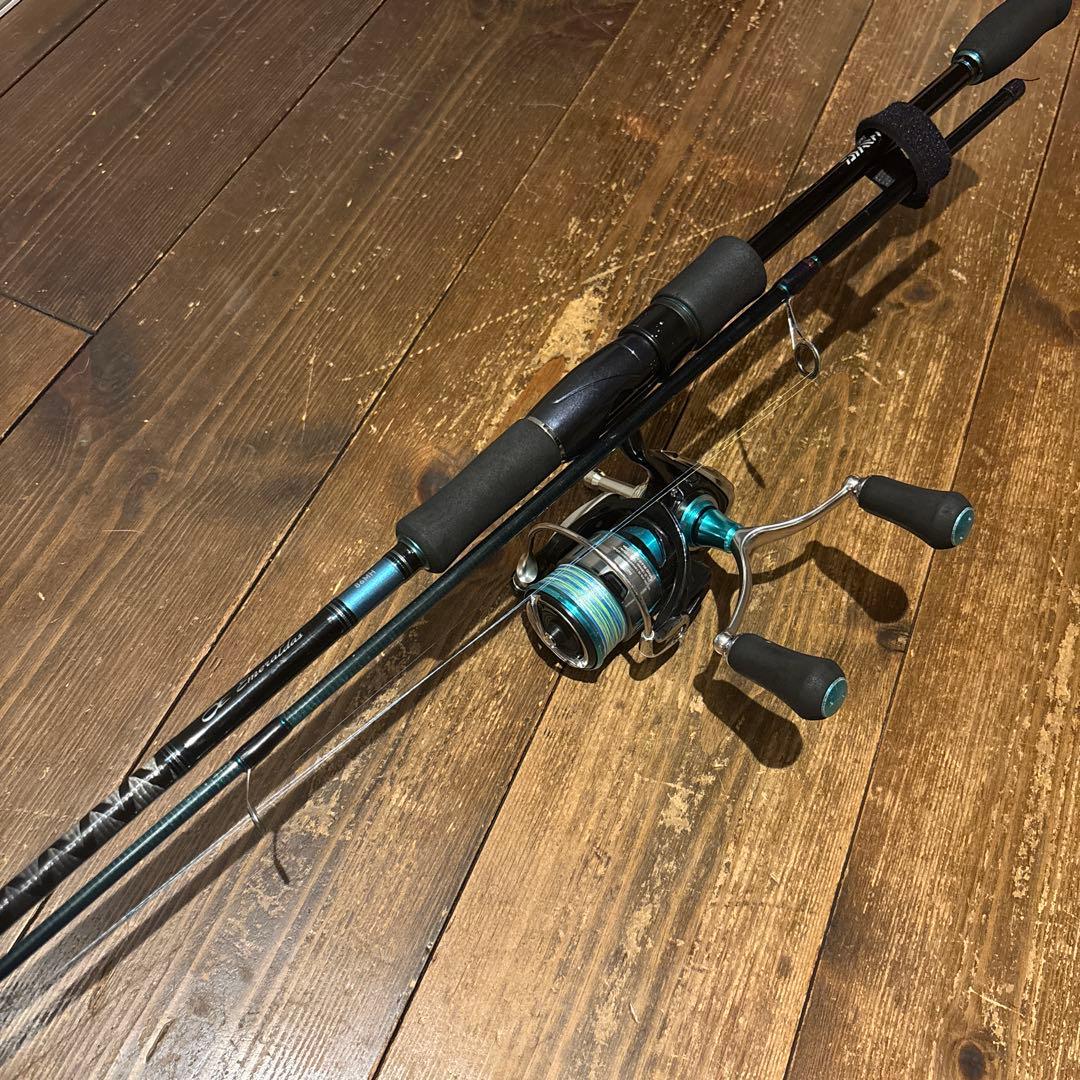 エメラルダス　ロッド　リールセット　ダイワ