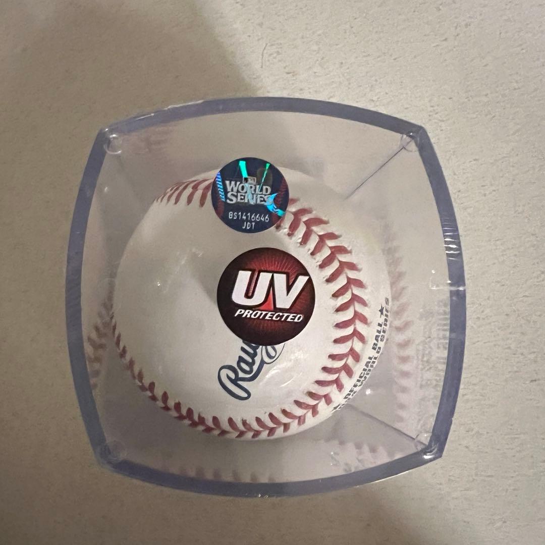 MLB WORLD SERIES 2024 公式球　ローリングス社製