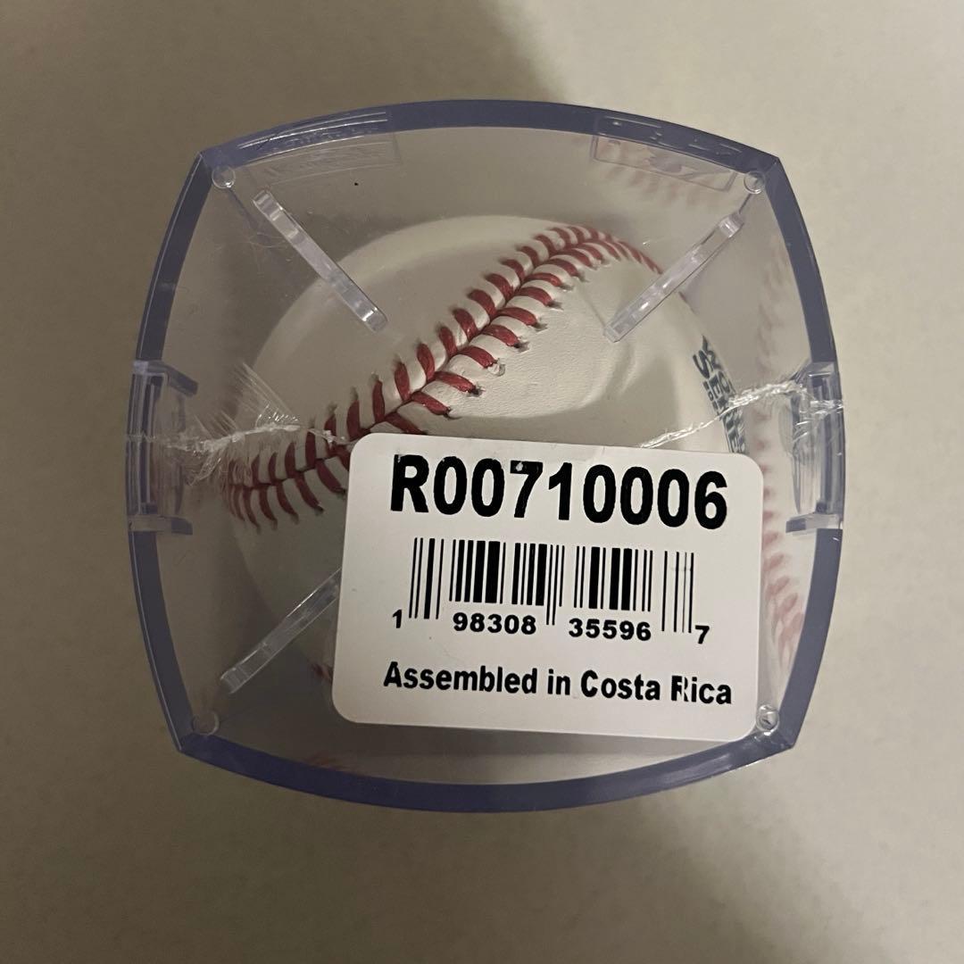 MLB WORLD SERIES 2024 公式球　ローリングス社製