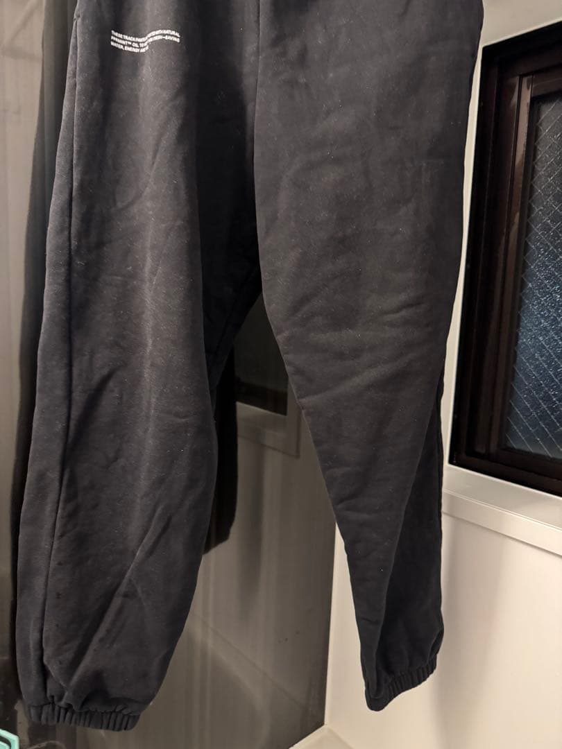 ［PANGAIA ］川口春奈さん着用　スウェット　セットアップ　黒　Mサイズ