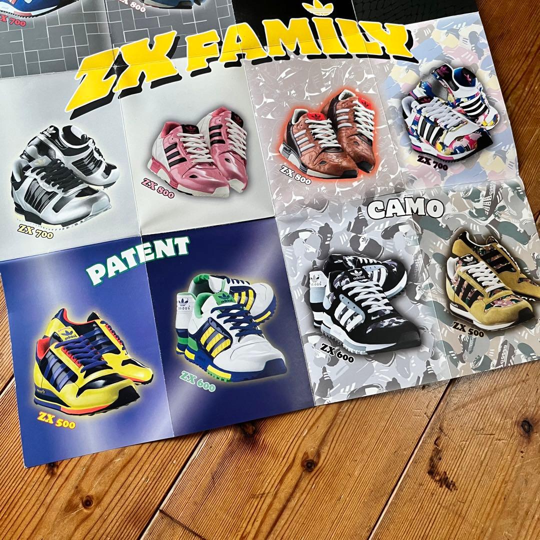 adidas ZX ZX FAMILY ポスター A2 ヴィンテージ - メルカリ