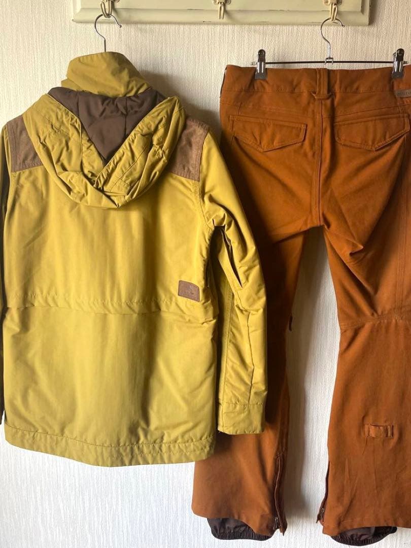 【キノコ柄❣️】Burton ウエア上下セット