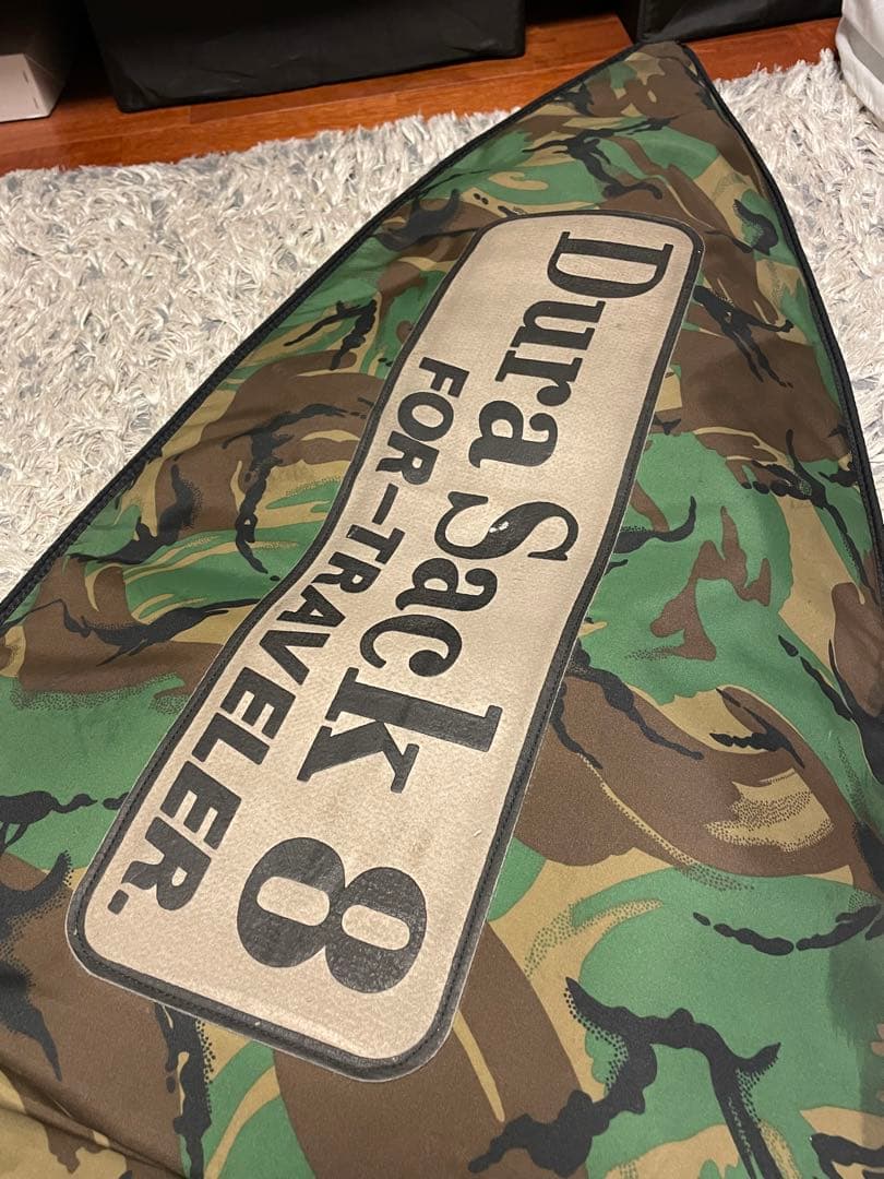 Dura Sack 8 デュラサック　サーフボード　ハードケース　当時物　迷彩