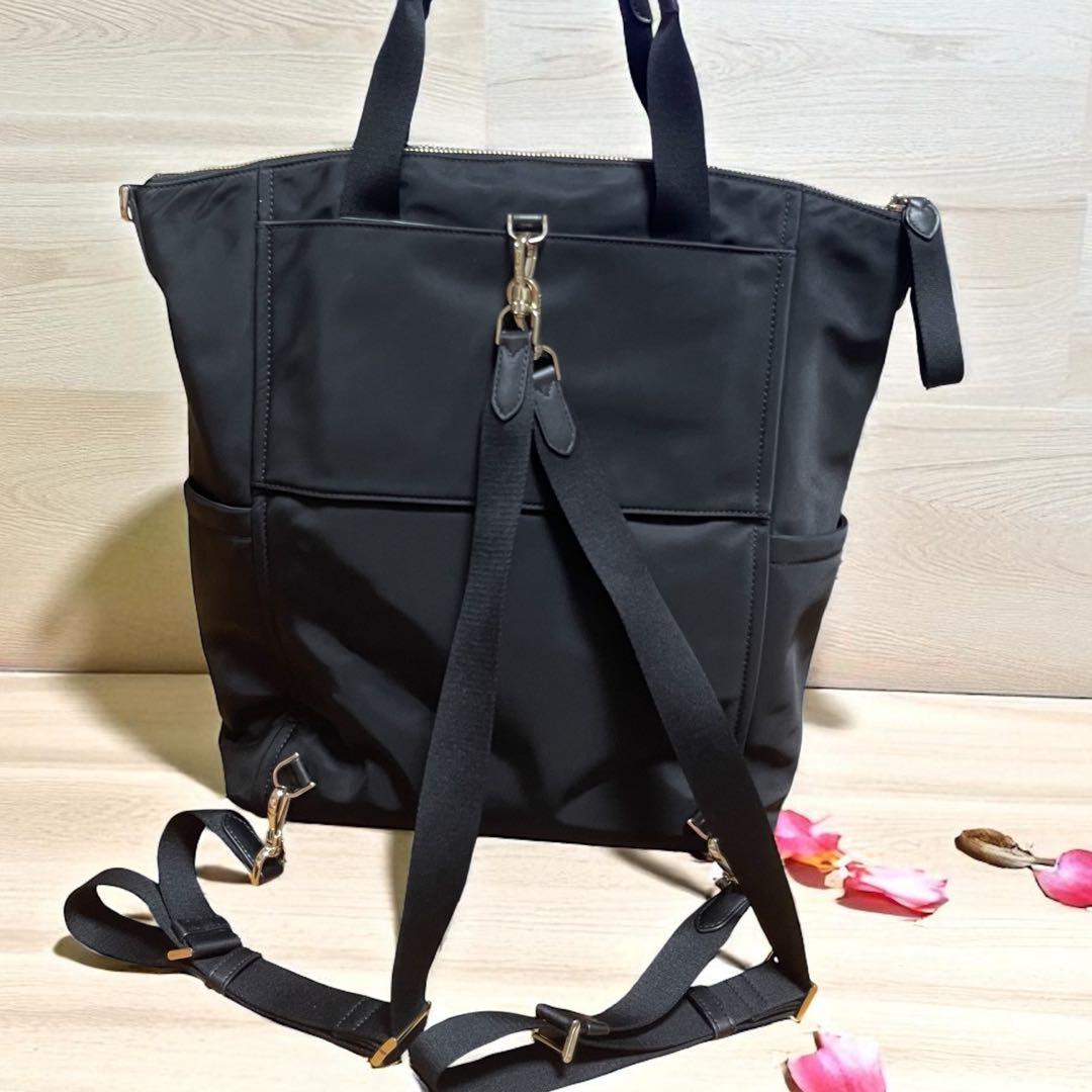 超美品 katespade チェルシー コンバーチブル バックパック black