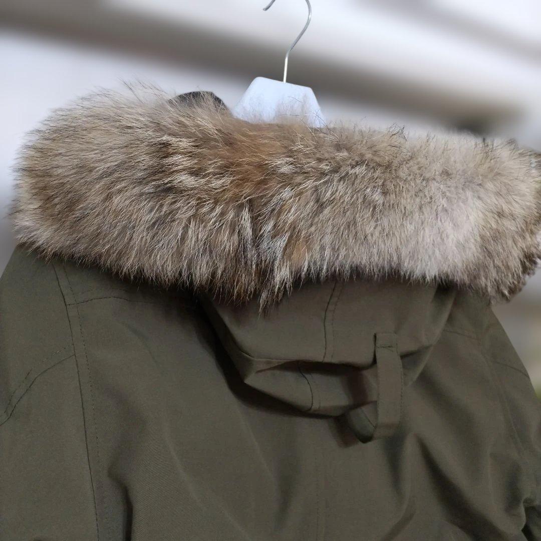 カナダグース/シャトー　ブラックレーベル/ミリタリーグリーン　L