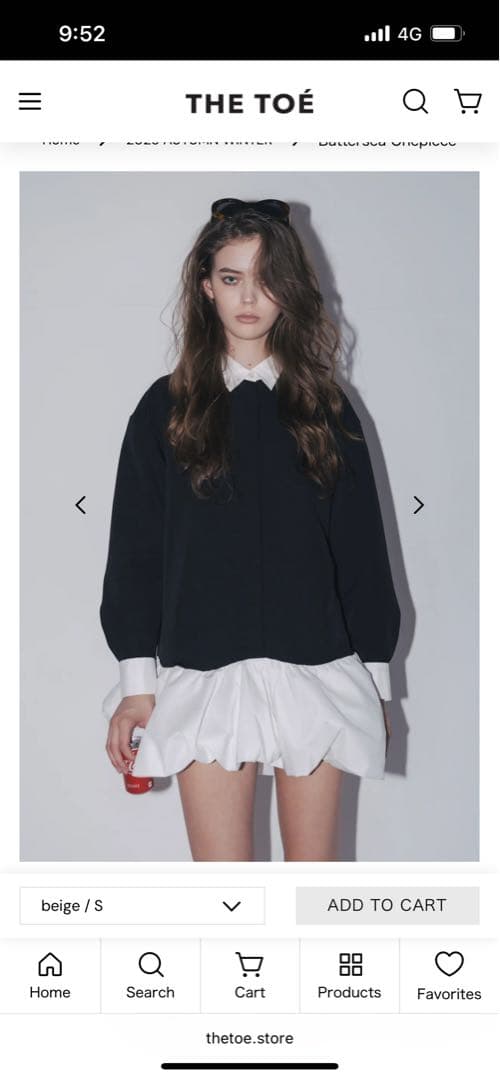 the toe 黒いポロシャツスタイル長袖ワンピース｜セール】【8色×2