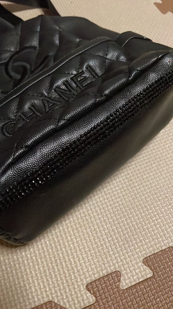 値下げ不可‼️CHANEL リュック レザー ブラック ノベルティ