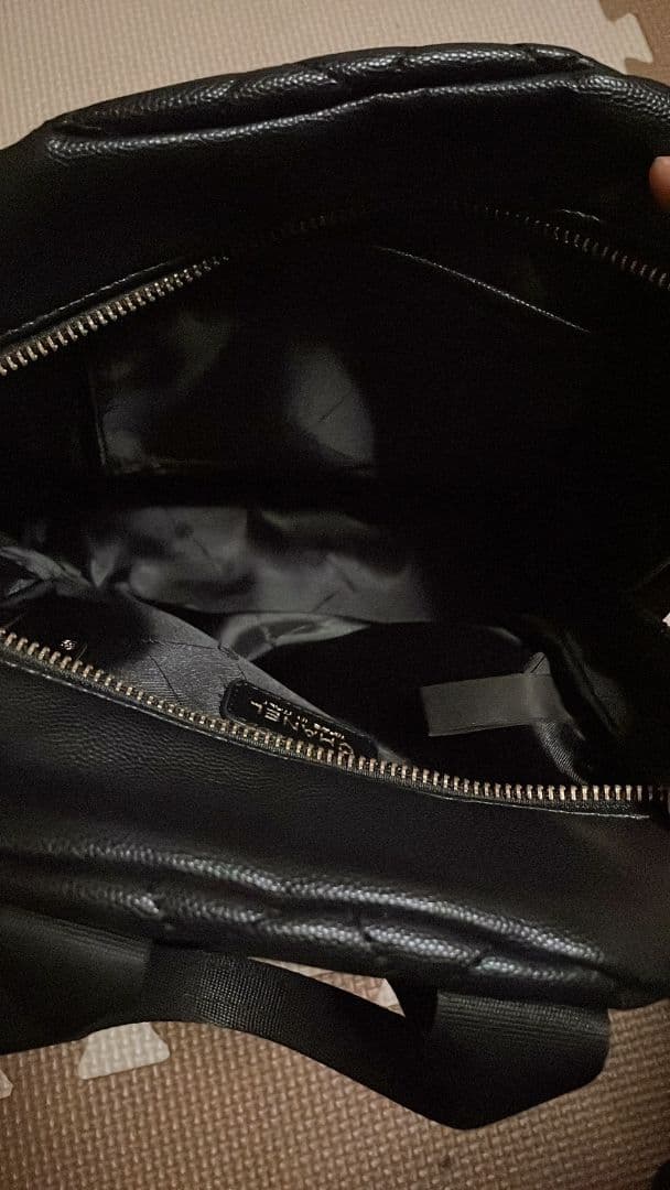 値下げ不可‼️CHANEL リュック レザー ブラック ノベルティ