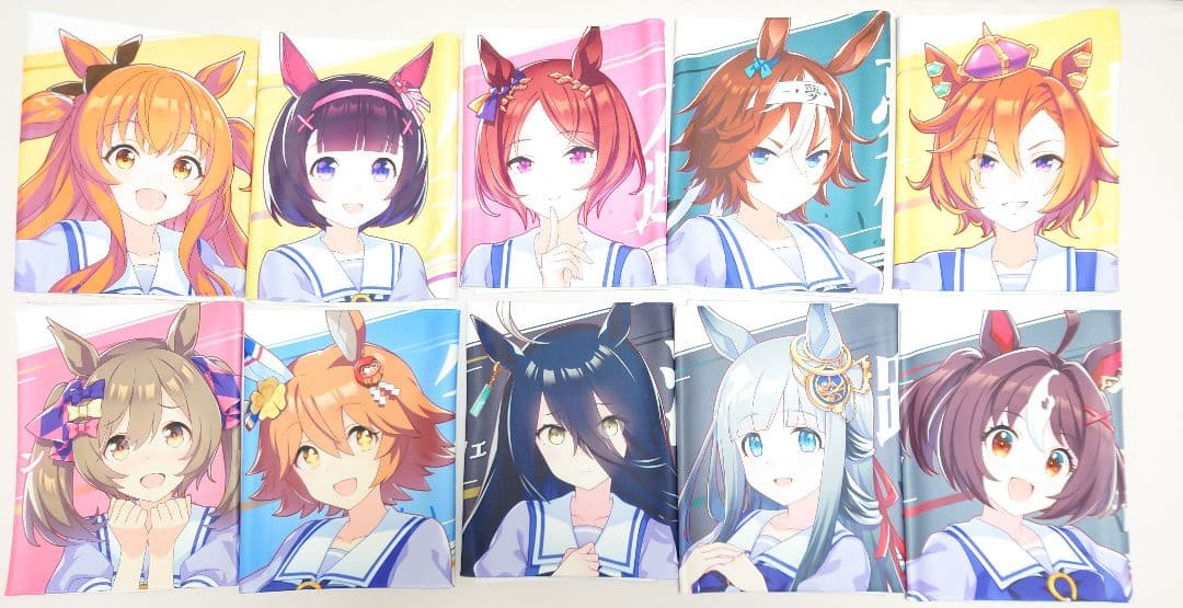 10枚】 ウマ娘 公式応援タオル まとめ売り