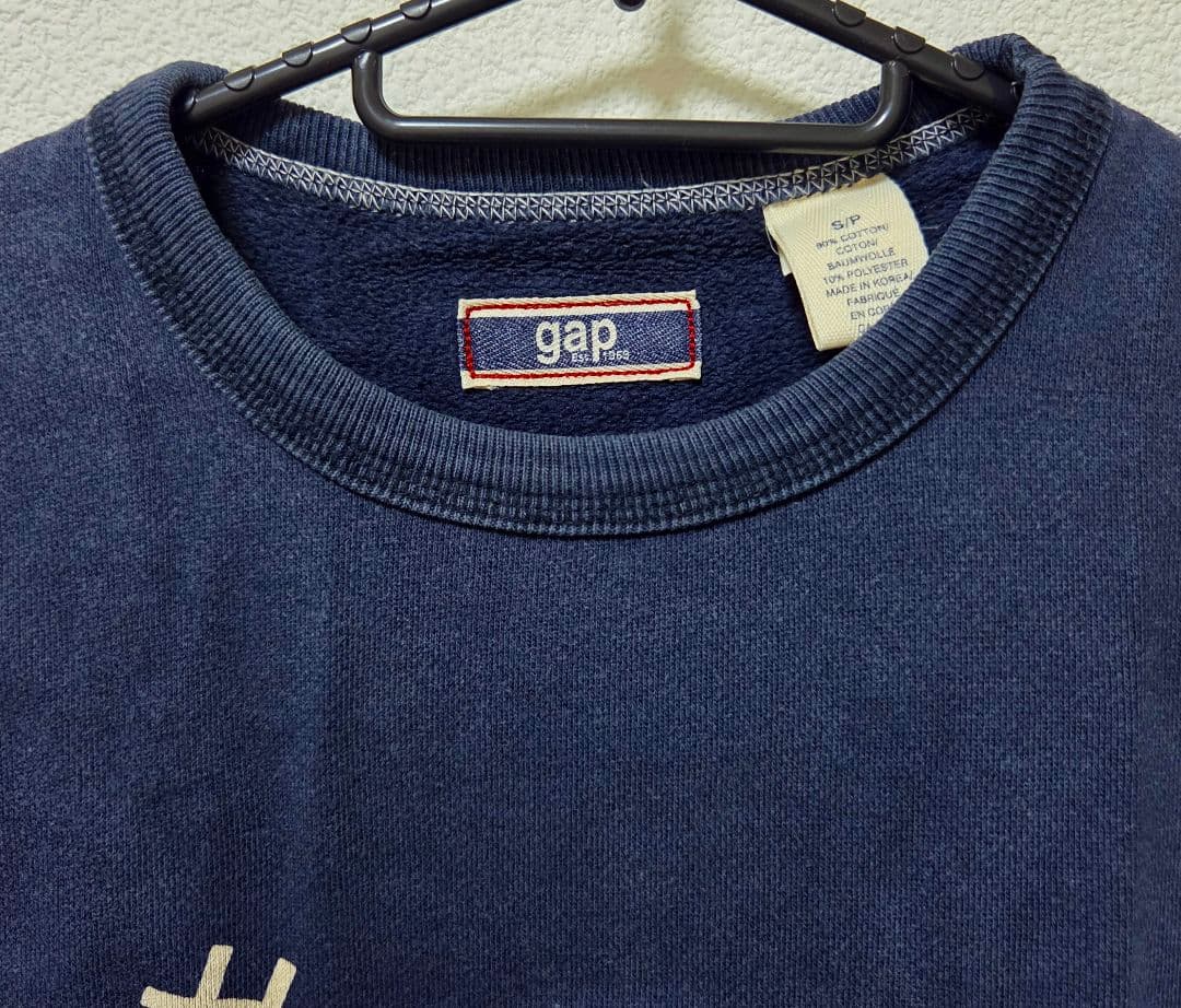 GAP オールドギャップ 80s スウェット 紺 Sサイズ 希少品 GAP オールド
