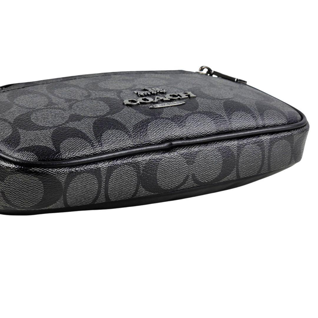 未使用 コーチ COACH シグネチャー エリアス ボディバッグ ベルトバッグ