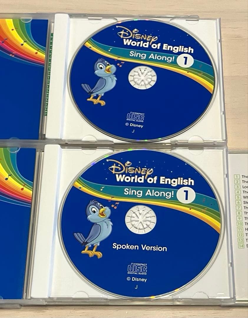 最新版　ディズニー英語システム　シングアロング　CD 絵本　ガイド　dwe