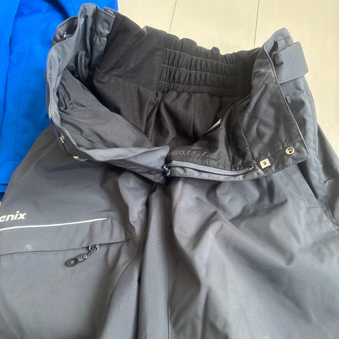 フェニックス メンズスキーウェア 上下 セット XL 180 ブルー×グレー
