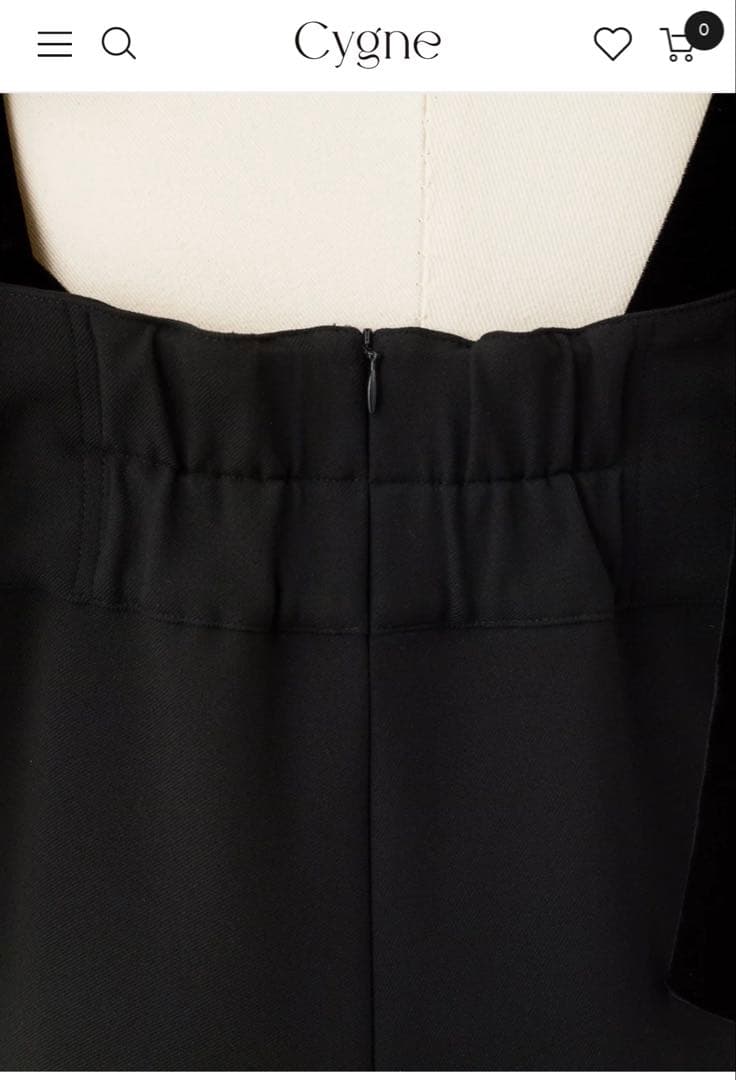 【新品未使用】 Cygne リボン オールインワン Stelle